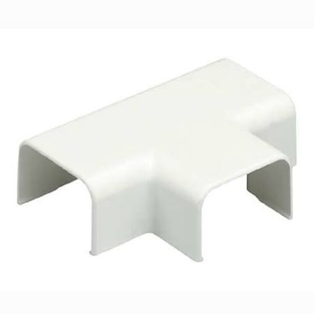 Panduit Fitting, Tee, Ld5, Lowv, Ei, PK20, 2.58" W, 0.58" H, 1.84" L, Electric Ivory TF5EI-E